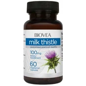 Milk Thistle, 100 mg, 60 kapsula, Biovea