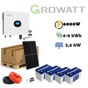 SONČNA ELEKTRARNA GROWATT 2,7kW-6000W 800Ah Wi-fi