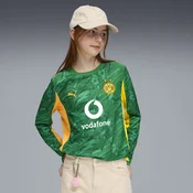 PUMA Borussia Dortmund 25/26 Goalkeeper Long Sleeve Jersey Youth, Clothing, Archive Green/Intense Orange, 11-12Y