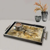 Aberto Design Poslužavnik TPG9860 50 x 29 x 3.5 cm, Šareni