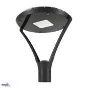 Luxmena LED parkovna svetilka 40W 4000K 5100 lm IP66 siva BM-S-C80-PRK-01A-040-4K