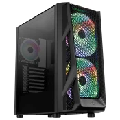Aerocool AirHawk Duo Midi-Tower, Tempered Glass - schwarz ACCM-PB19033.11