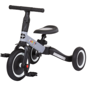 Chipolino Tricikl za decu Smarty, 2u1, Sivi