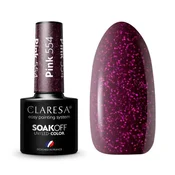 CLARESA hibridni lak za nohte ROZA 554 -5 g