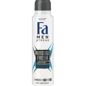 FA deo spray Xtreme Invisible Fresh 150ml