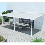 Westmann - Aluminijska nadstrešnica za terasu Bruce 6m | Bijela | 300x617x270 cm - BRANDED IN GERMANY