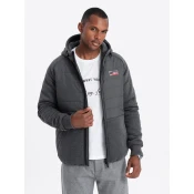 Ombre Mens mid-season jacket