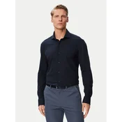 BOSS Srajca P-Hank-Sp-261 50556106 Mornarsko modra Slim Fit