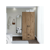 Hanah Home Ormar Yaman 1600-044, 80x182x47 cm, Smeda