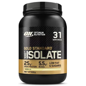 Optimum nutrition Gold Standard 100% Isolate - izolat sirotkinih proteinov, Vanilija