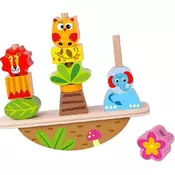 TOOKY TOY drveni balans blokovi životinje