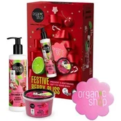 Organic Shop Festive Berry Bliss darilni set za telo