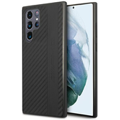 AMG AMHCS22LBLSCA S22 Ultra S908 black hardcase Carbon StripeEmbossed (AMHCS22LBLSCA)