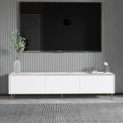 Hanah home TV Komoda Imaj Bela