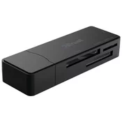 Trust Nanga citac kartica, USB 3.2, crni