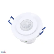 Pohybni senzor 360° bel vgradni stropni 230 V IP20 Bemko BM-B50-SES04WH-A