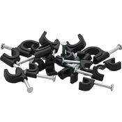 Blow 42-016# kabelski nosilec 10 mm črn okrogel