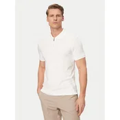 Calvin Klein Polo majica LV04LE255G Bela Slim Fit
