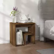Vidaxl vidaXL Nočna omarica rjav hrast 40x30x40 cm
