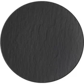Villeroy & Boch desertni krožnik Manufacture Rock 21 cm, črn (6 kos)