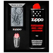 shumee Vžigalnik Zippo Set Scorpion Emblem, darilo št. 1