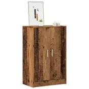 Vidaxl vidaXL Omarica za čevlje, starinski les, 60x35x92 cm