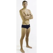 Mens swimsuit finis aquashort solid navy 24