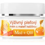 Bione Cosmetics Honey + Q10 hranilna krema z matičnim mlečkom  51 ml