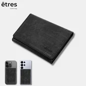Univerzalna magnetna denarnica/etres/Flat Wallet/Squared/black