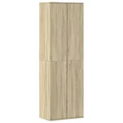 Vidaxl Visoka omarica sonoma hrast 60x35x180 cm inženirski les