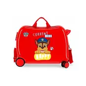 Jada Toys Otroški potovalni kovček na kolesih / otroški voziček PAW PATROL Red, 38L, 2199822