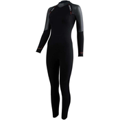Zone3 womens active-flex wetsuit black/orange m