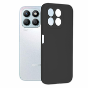 Techsuit Soft Edge Silicone ovitek za Honor X8b črn