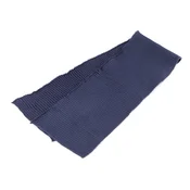 Elastična rebrasta pletenina širine 14 cm - temno modra