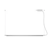COMPENDIUM D81B2 LED VISEČA SVETILKA KOMPLETNA 3000K ALUMINIJASTA LP1D810B020020+LP1D810/25T000