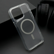 Maska Aura Magsafe za iPhone 15 Pro Max/ siva