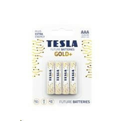 TESLA GOLD+ AAA alkalna baterija (LR03, mikro svinčnik, pretisni omot) 4 kosi