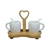 PORCELAN SET ZA KAFU 180ml 2/1 (NA STALKU) MV62-24