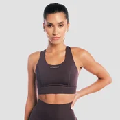 GymBeam Športni nedrček Aura Tee Brown
