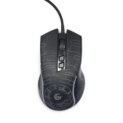GEMBIRD Raton Gembird USB LED Gaming Wired Negro, (20833387)