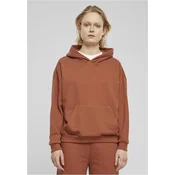 Womens Terry Oversized Hoodie Rusty