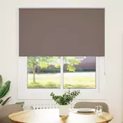 Rolo zavjesa Blackout Coffee 120x150 cm Širina tkanine 116,6 cm