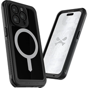 Ghostek Nautical Apple iPhone 15 Pro Waterproof Case with Holster Clip Black