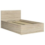 Postelja Tetrix B - 120x200 cm - sonoma hrast