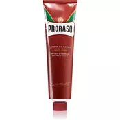Proraso Red milo za britje za trdo brado v tubici  150 ml