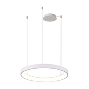 Azzardo AZ5021 -LED Prigušivi luster na sajli AGNES LED/60W/230V pr. 78 cm bijela