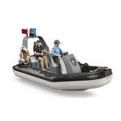 Bruder Policijski čamac s rotirajućim svjetlom, 2 figure i priborom