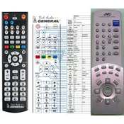General JVC RM-SEEX90U - združljiv daljinski upravljalnik znamke General