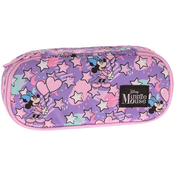 Peresnica B32 z 1 zadrgo in preklopom, prazna - Minnie Mouse STARS