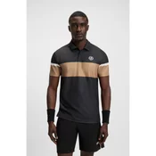 BOSS za moške. 50548813 Paddy The Open 25 črna polo majica (M), Črna, Priložnostno, Večnamenski šport, Poliester, K
